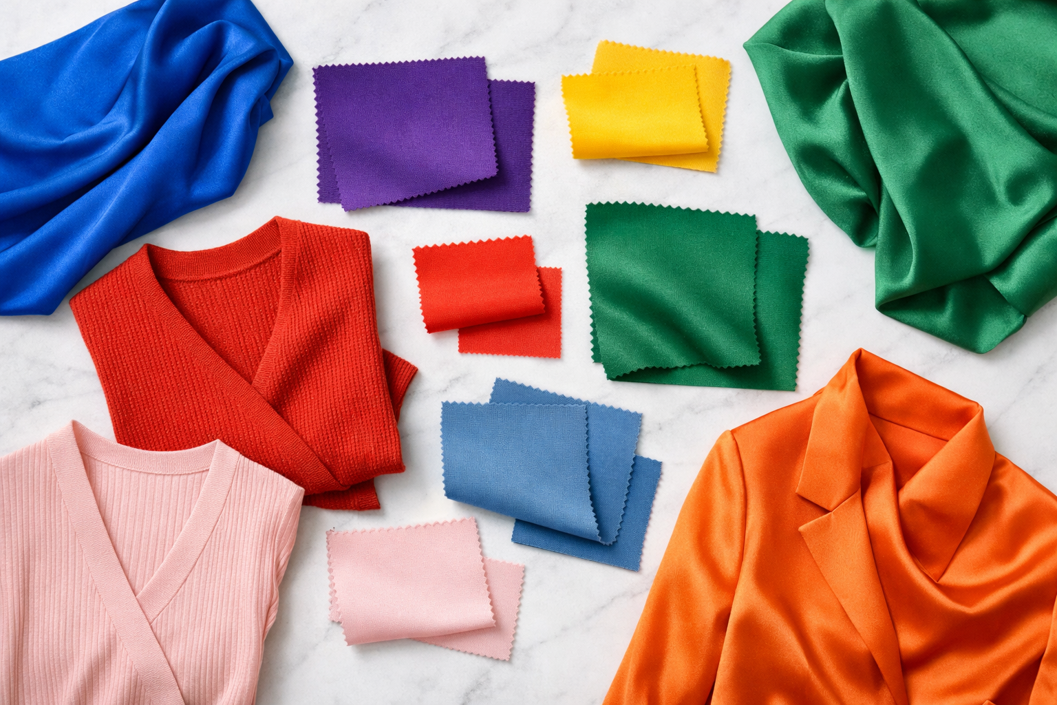 Spring 2026 colour palette fashion editorial
